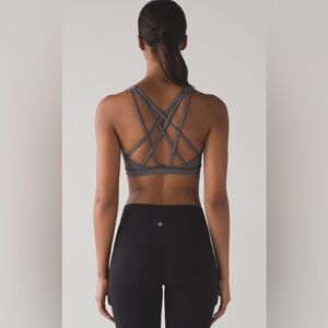 Lululemon Free To Be Serene Bra
Heathered Black Like New